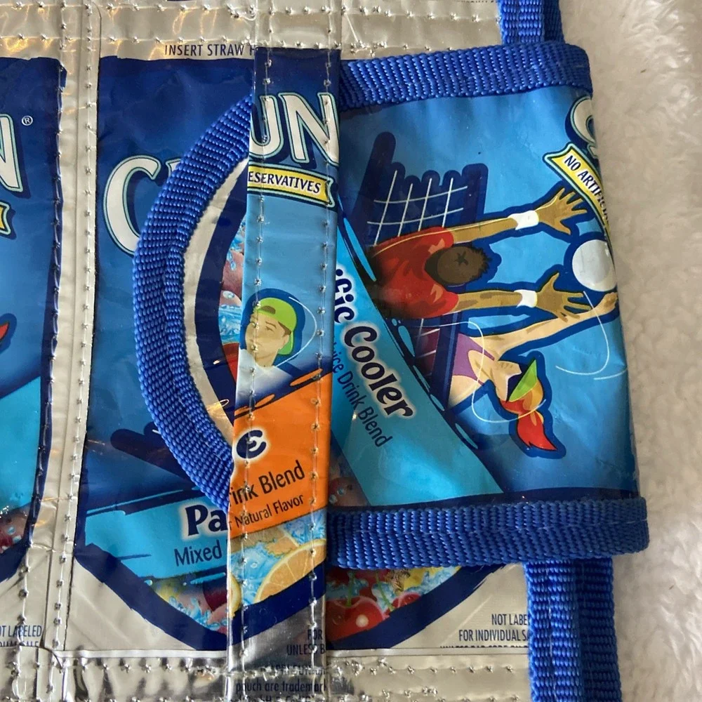 Capri Sun‎ Pacific Cooler Pouch Two Pocket Folder Closure Recycled Reusable